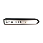 Former light sign of the city of Paris - CHATELET