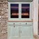 Display cabinet / two-body glass buffet, renovated | Basile