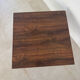 Table basse vintage bois et métal 1970