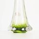 Vintage Belgian crystal glass table lamp by Val Saint Lambert
