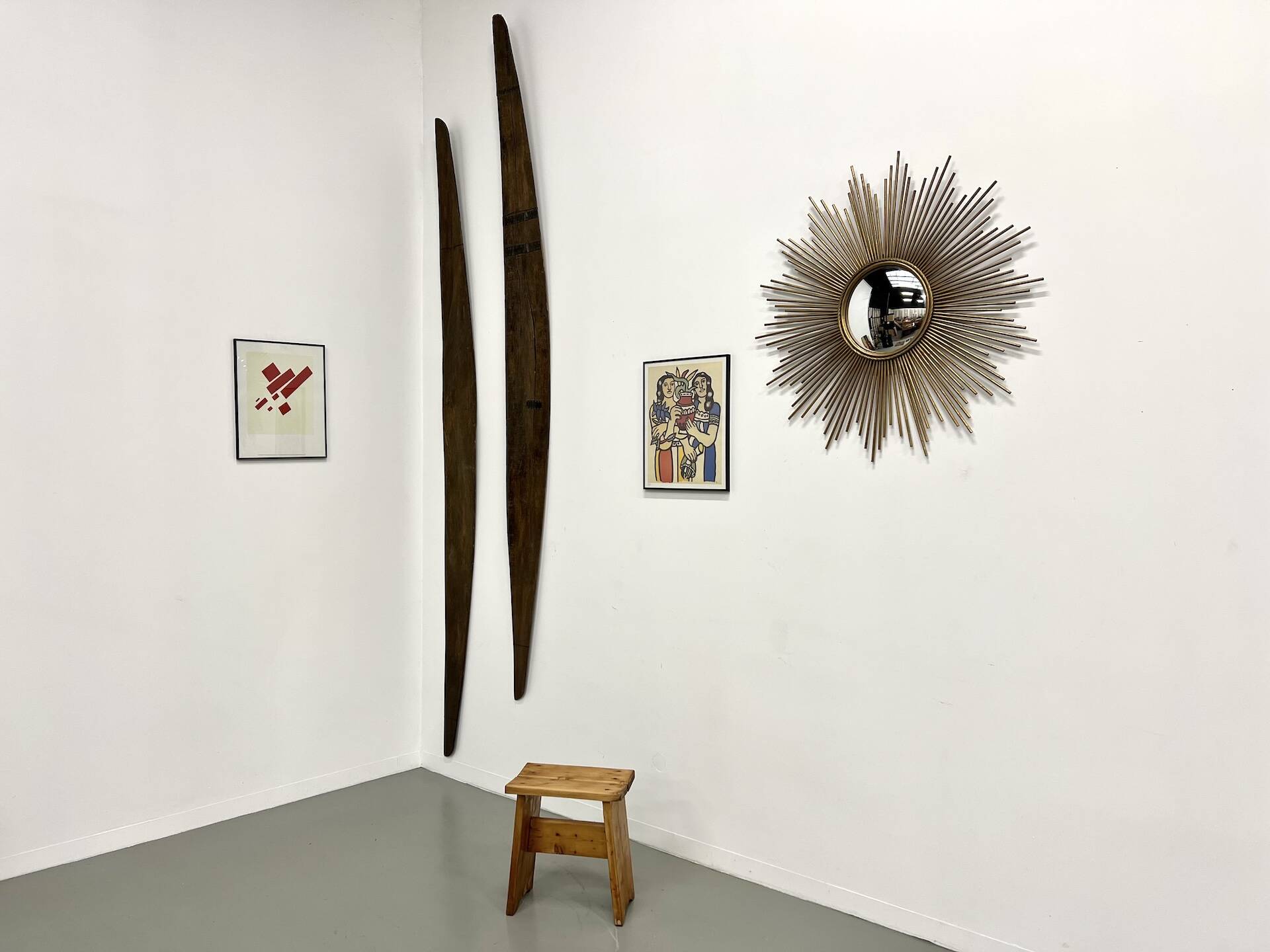 Witch's eye mirror, circa 1950