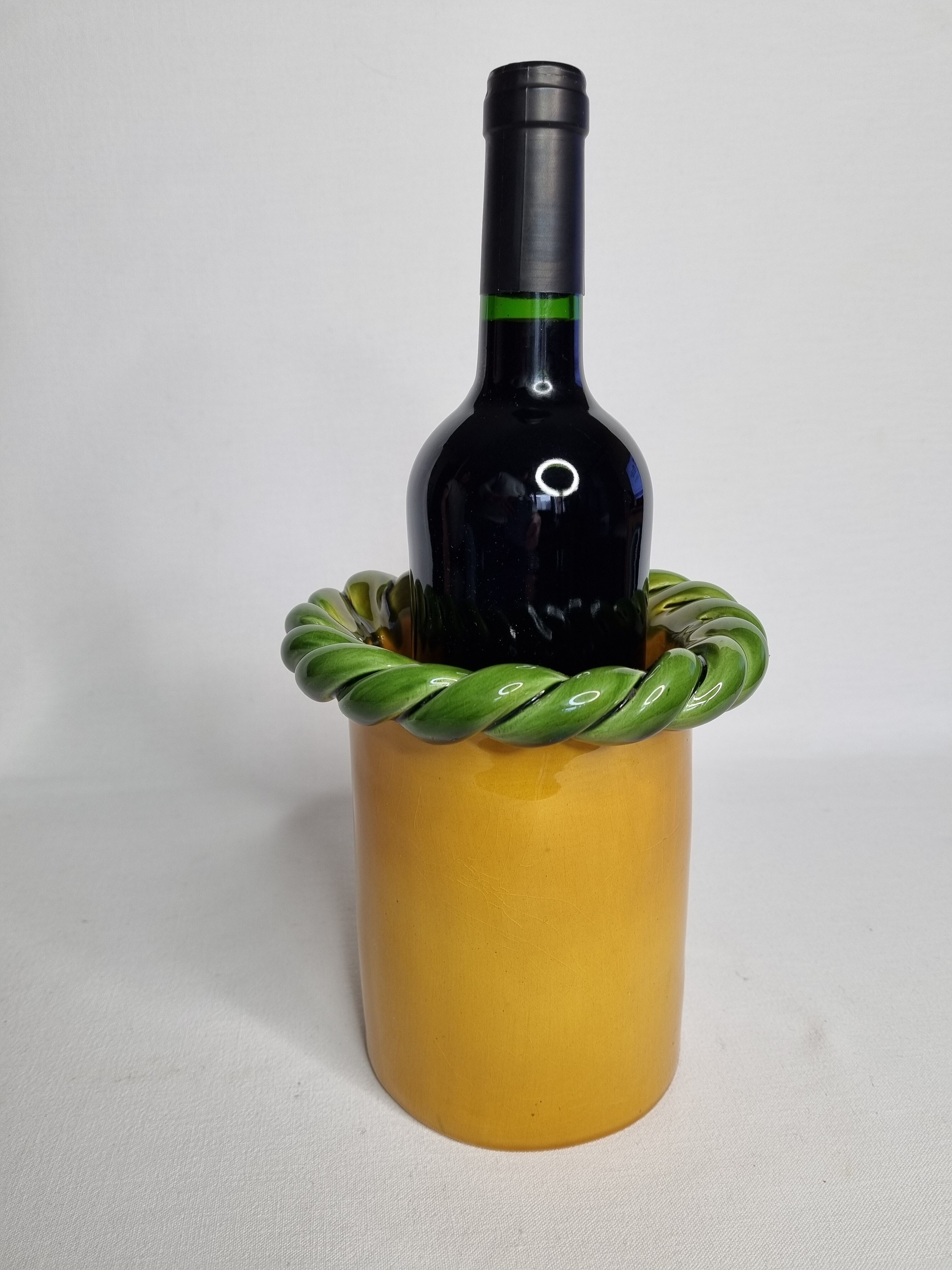 Ceramic cooler by Brigitte Sauvian