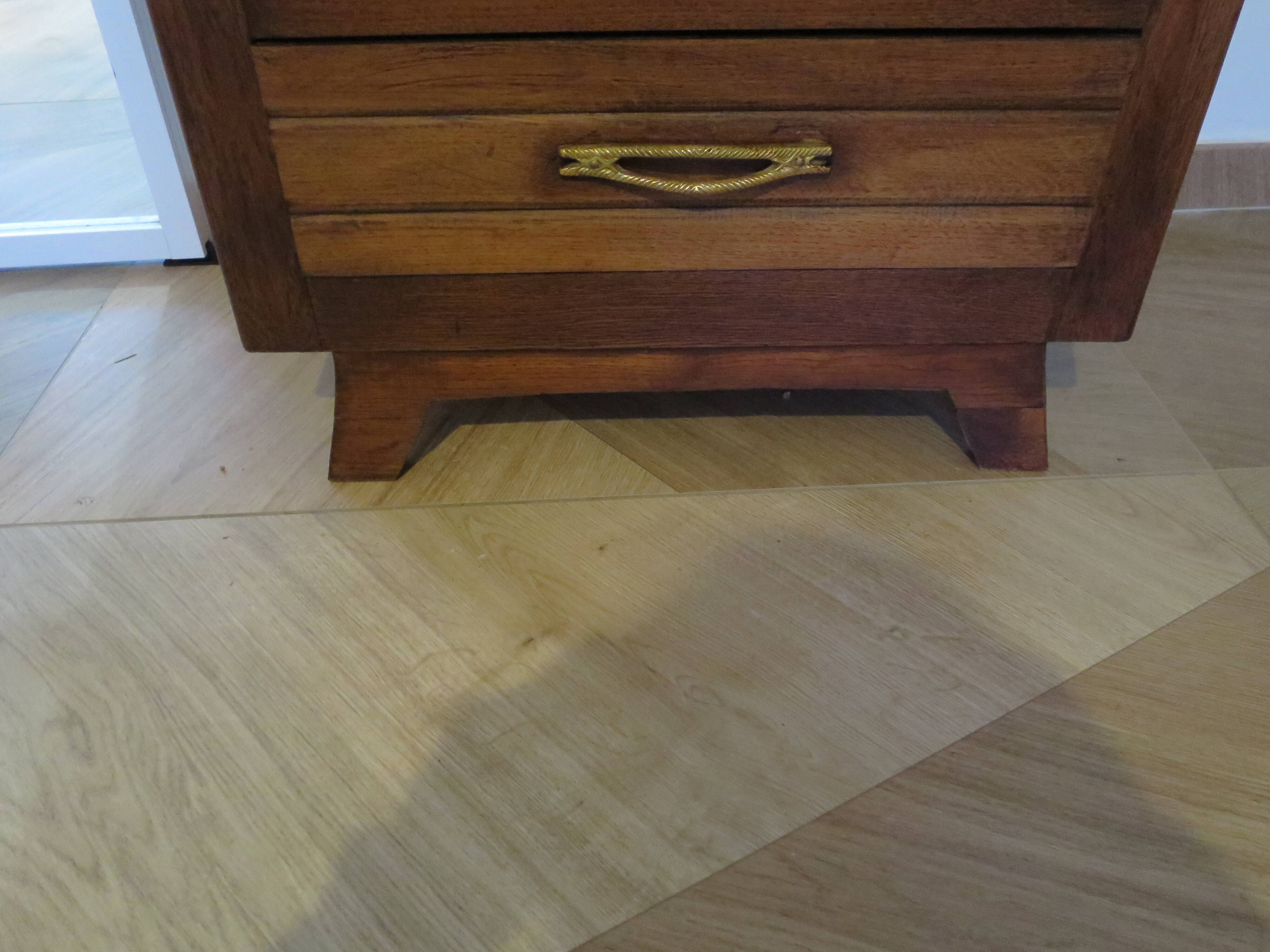 Art Deco style 4-drawer chest of drawers, 1950s