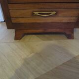 Art Deco style 4-drawer chest of drawers, 1950s