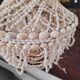 Shell chandelier