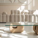 "Le Rectangle" coffee table from Dune ateliers