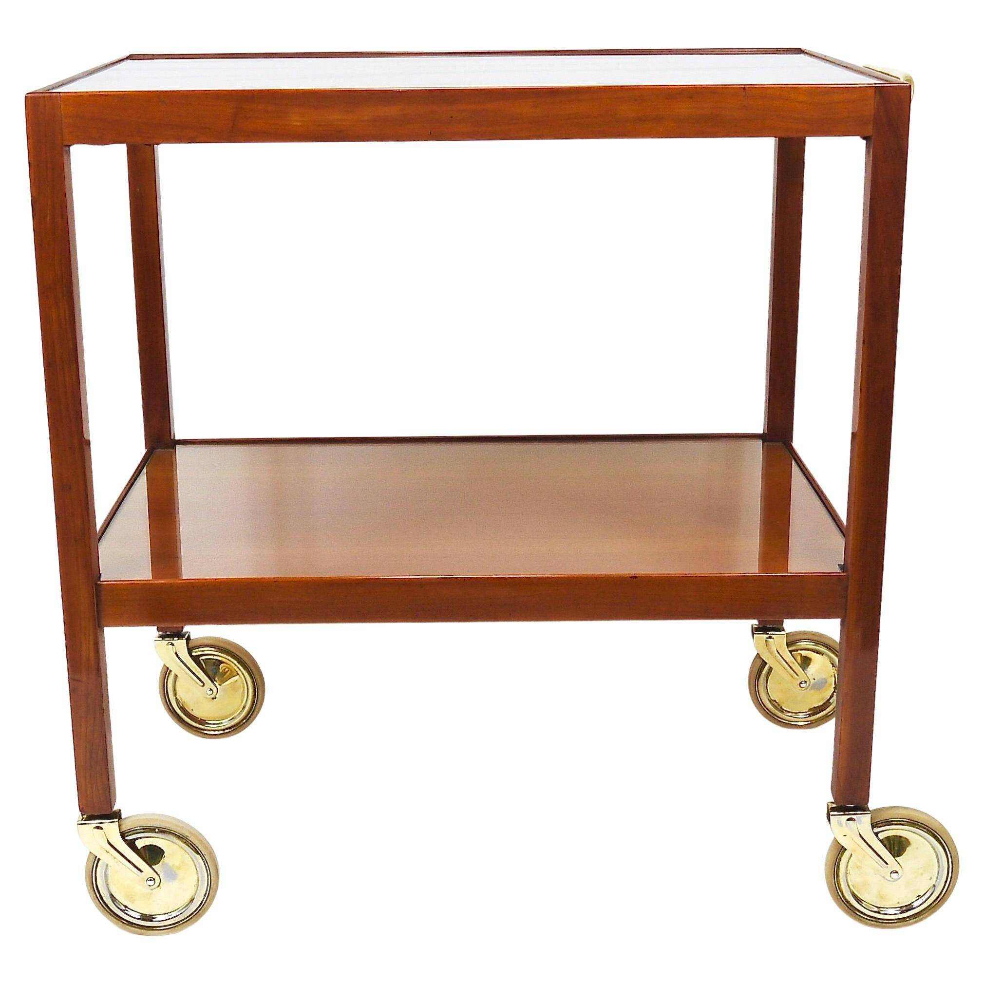 Julius Jirasek Werkstätte Hagenauer Bar Cart, Vienna, 1930s