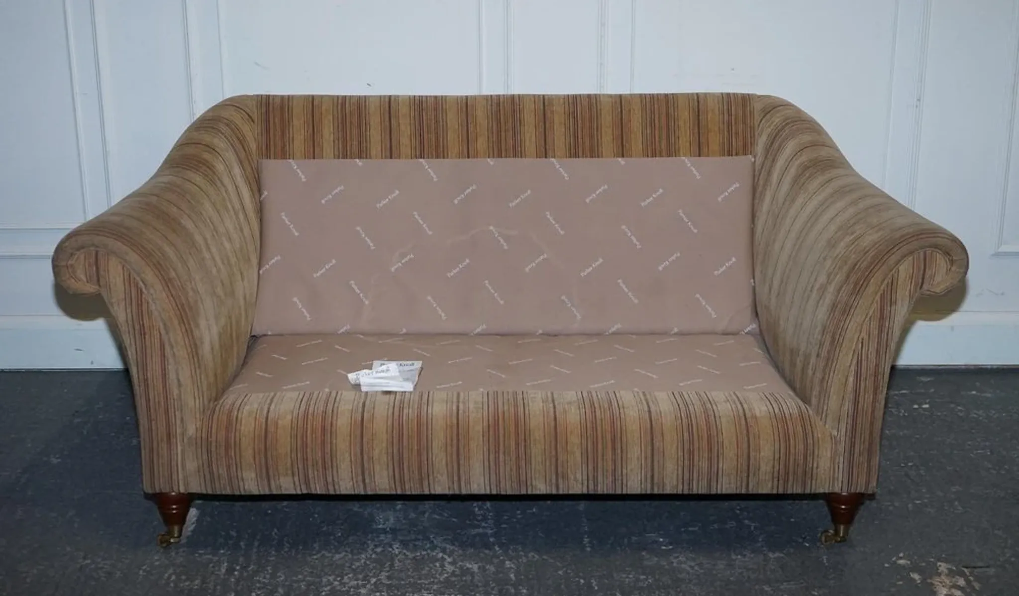 Westbury Vintage 2-Seater Sofa with Castor Feet by Parker Knoll