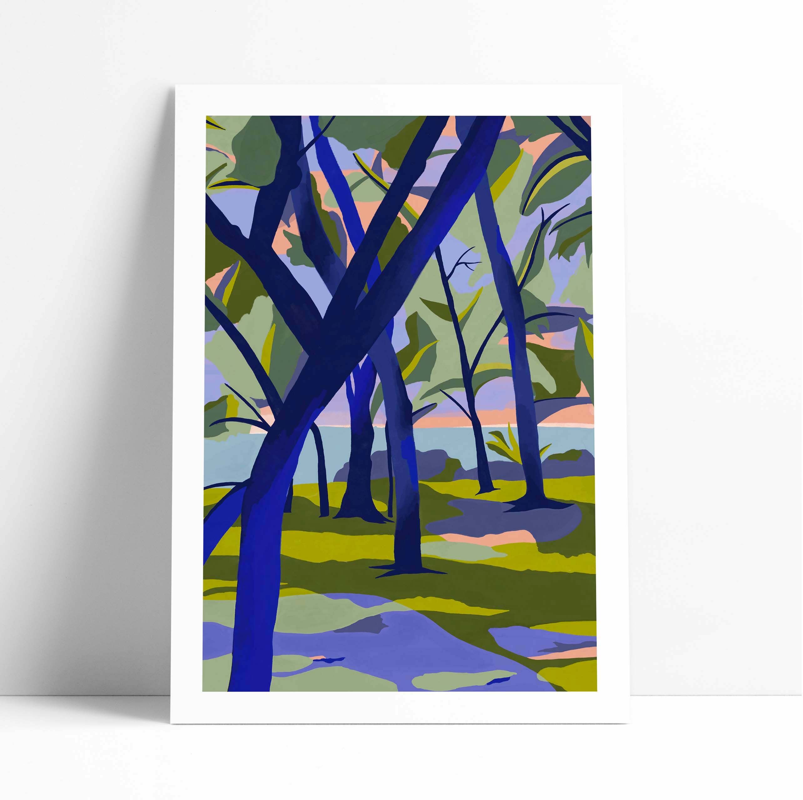 Grand Baie - Limited edition art print (A4)