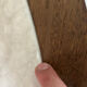 Round coffee table Philippe Hurel – wood and marble – Ø 130 cm