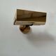Vintage adjustable brass wall light, SCE France 1970