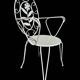 Fauteuils en fer forgé provençal des années 60, set de 6