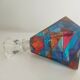 Colorful glass bottle