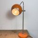 Lampe de table hongroise orange vintage d'Elektrofem, années 1970