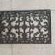 Cast iron doormat