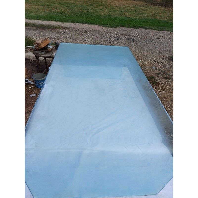 Tempered glass coffee table "Ligne Roset"