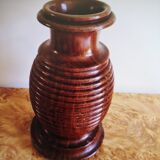 Mahogany walking rod holder