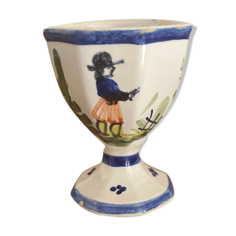 Coquetier faience Quimper