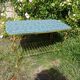 Table basse en laiton doré