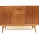 Scandinavian teak and oak enfilade, Sweden, 1960