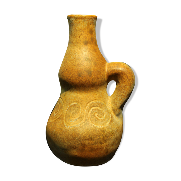Cruche en céramique Agnès Escala, Vallauris (v. 1950)