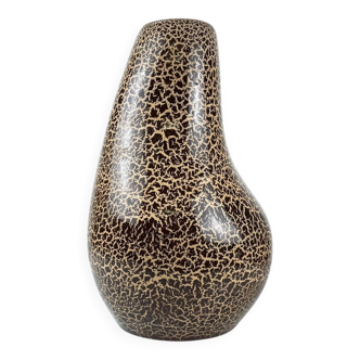 Vase décor craquelé , Espagne , 1990