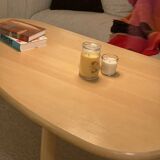 Beech coffee table by haslev