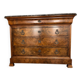 Louis Philippe commode with marble top