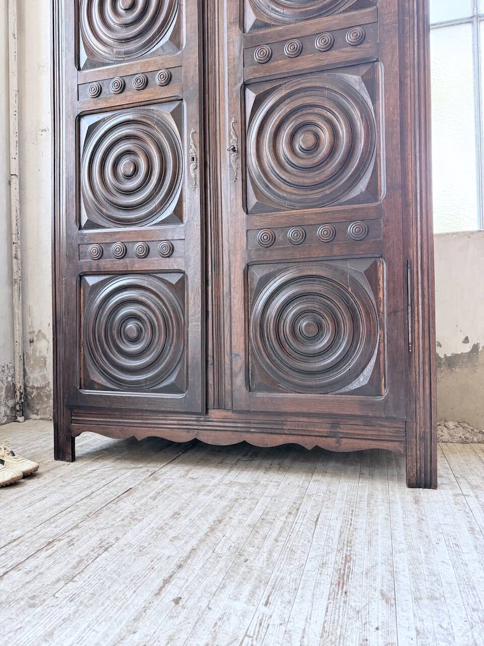 Oak wardrobe "Basque" Dudouyt