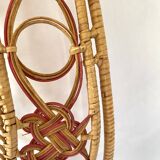 Basket of woven straws, 1900s