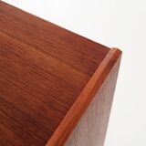 Teak highboard, Danish design, 1970s, production: Denmark