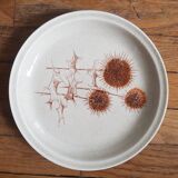 Set of 5 Sarreguemines dessert plates