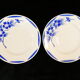 12 flat plates HAMAGE & MOULINS DES LOUPS décor GRANVILLE