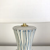 Italian lamp in vintage ceramic 1950