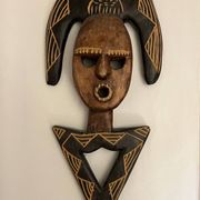 African wooden mask