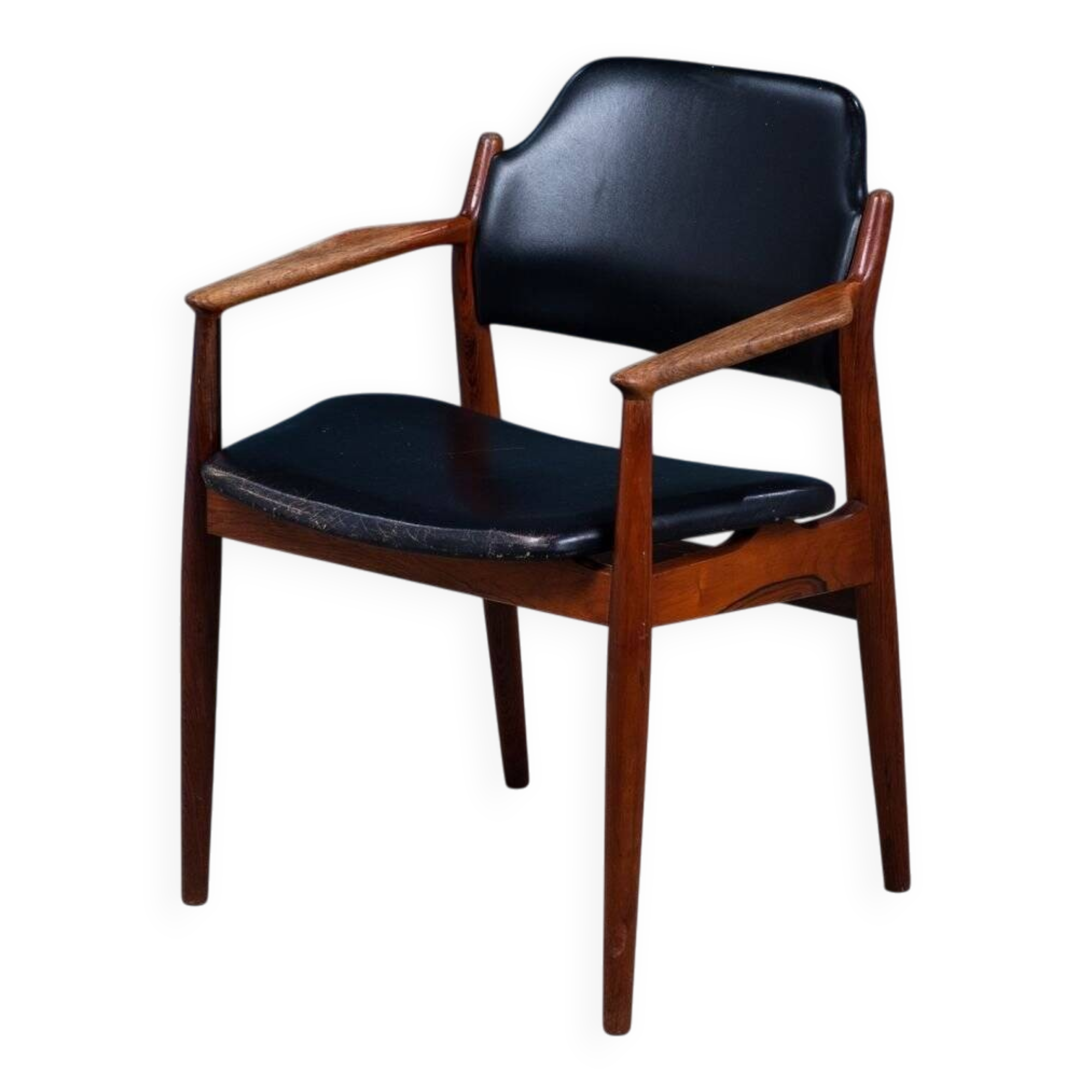 Mid-Century Armchair in Rosewood by Arne Vodder, Denmark, 1960s