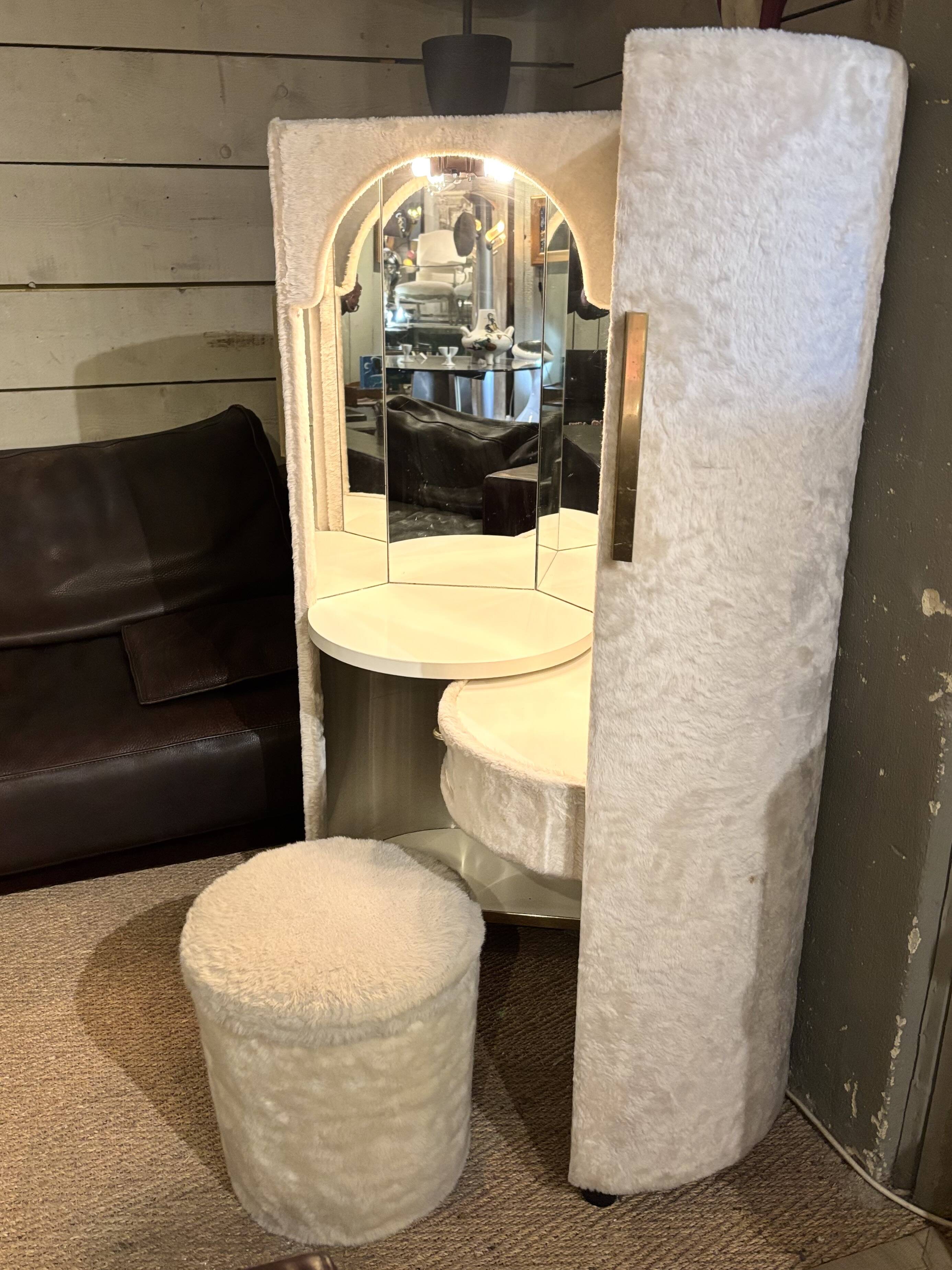 "Dilly Dally" hairdresser by Luigi Massoni for Poltrona Frau, 1970s.