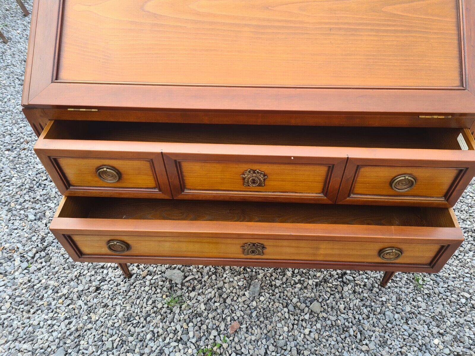 cherry wood slope desk