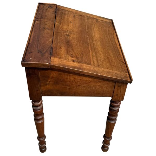 Bureau à abattant en Noyer Louis Philippe 19’s