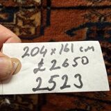 Afghan Turkoman rug 204x161 cm, large 2523