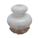 Vintage French glass lampshade