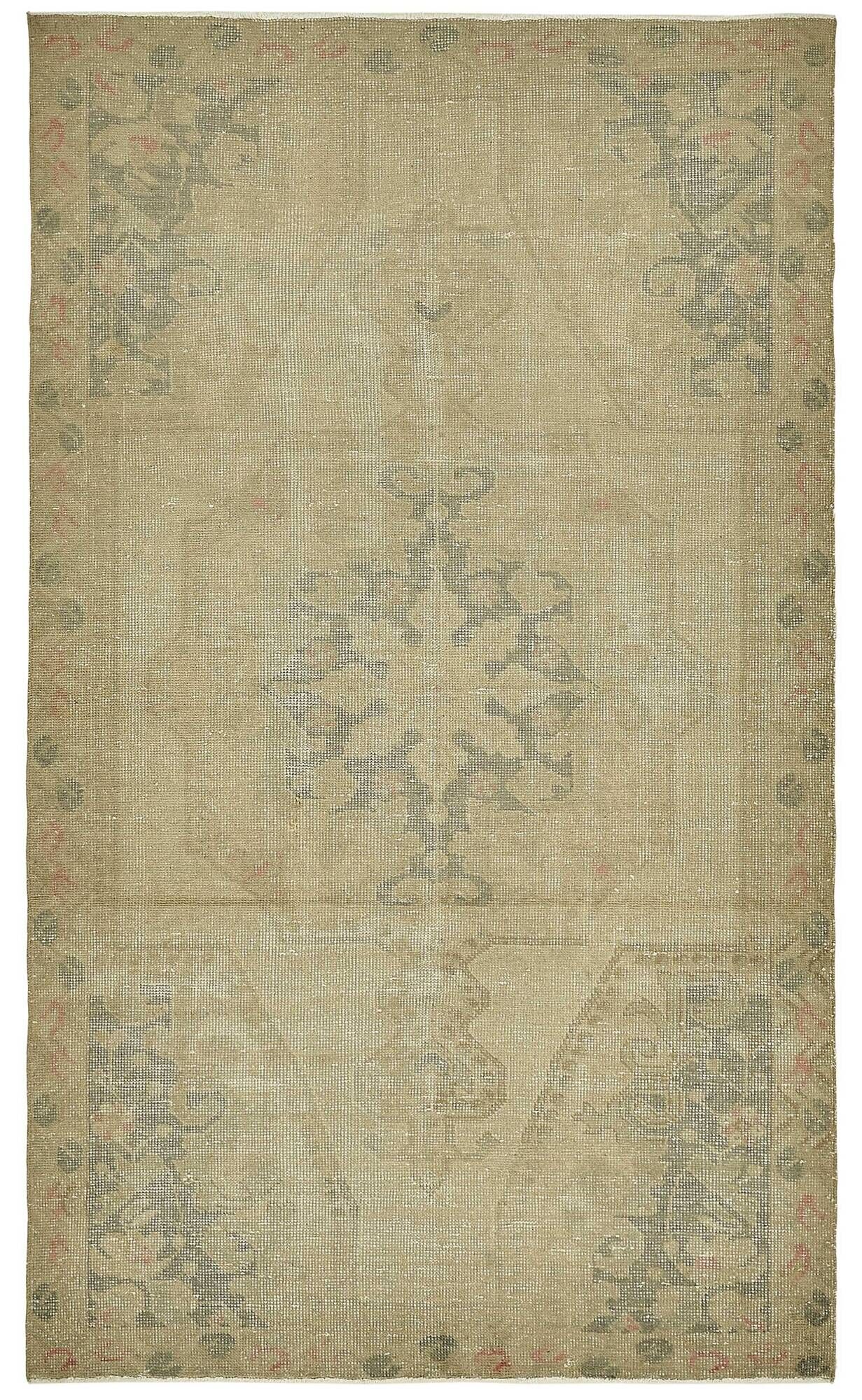 Turkish Vintage Anatolian Rug 136 cm x 227 cm