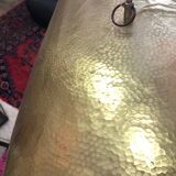 Hammered brass light fixture 40cm