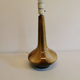 Wild lamp from Danish Søholm ceramics, in beautiful golden brown glaze. Danish Design