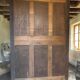 Antique Louis-Philippe wardrobe in walnut burl