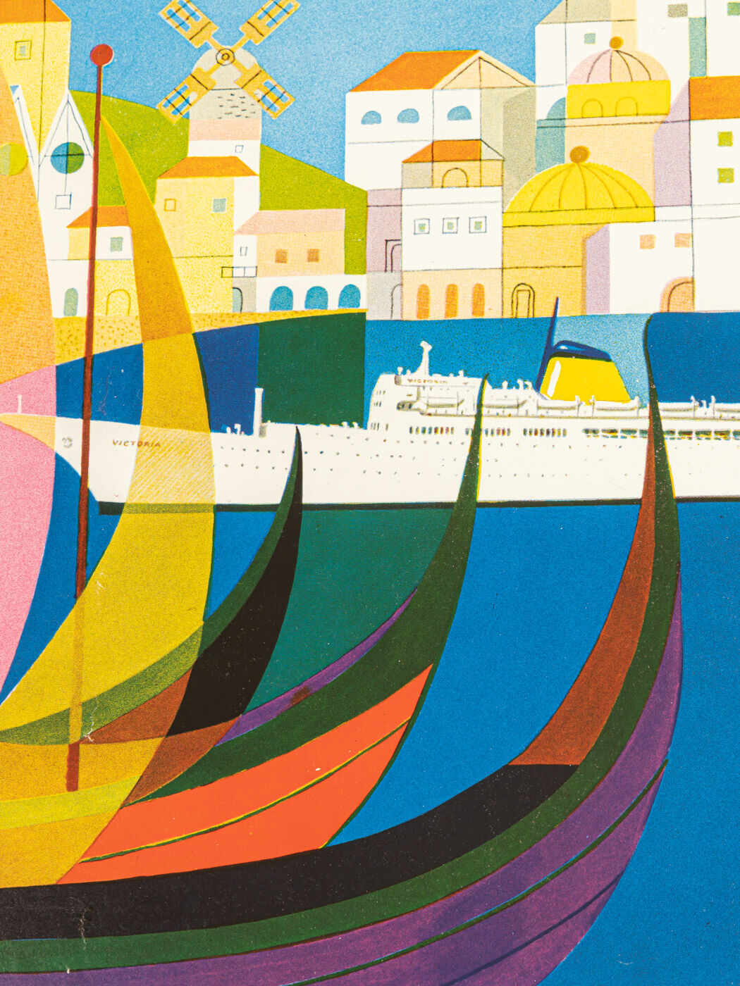 1960s poster, MS Victoria