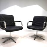 Wilkhahn Delta set of 2 conference/dining chairs from Delta Group