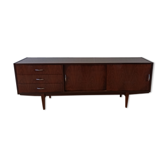 Modernist long sideboard of the 1970s