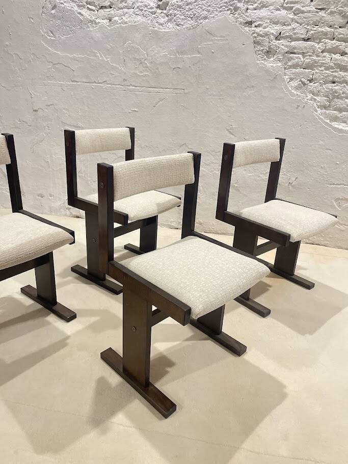 Set of 4 Danish Modern Dining Chairs by Poul H. Poulsen for Gangso Møbler,