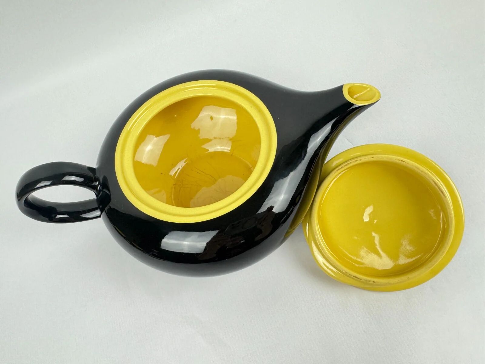 Tea service Villeroy & Boch, Mettlach, France-Sarre around 1950, Biarritz
